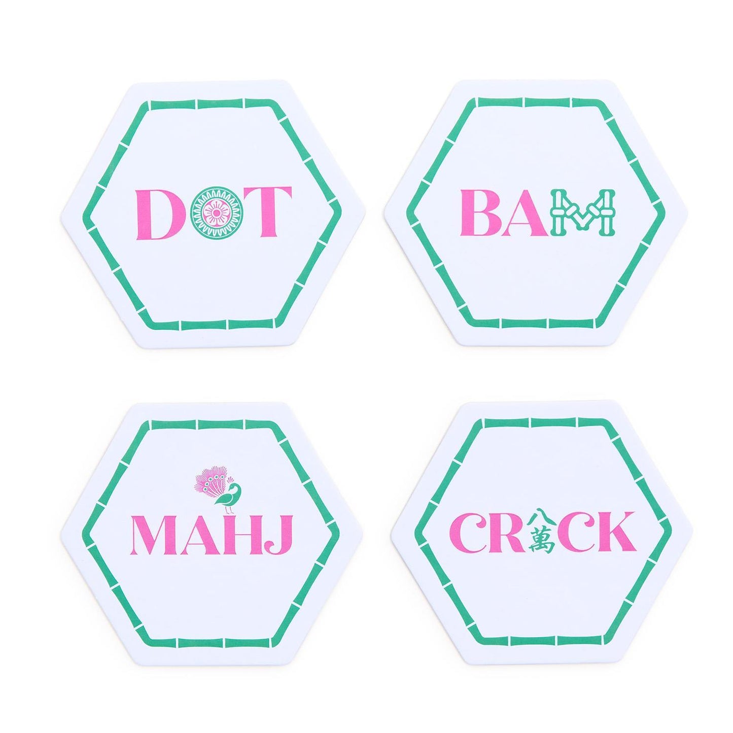 Let's Maj Set of 24 Heavyweight Paper Coasters