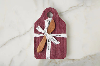 Dutch Cheese Board with Spreader, Small