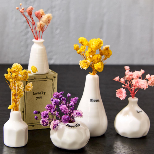 Matchbox Flower Vases