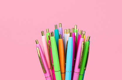 Taylor Elliott Motivational Black Ink Pen Set