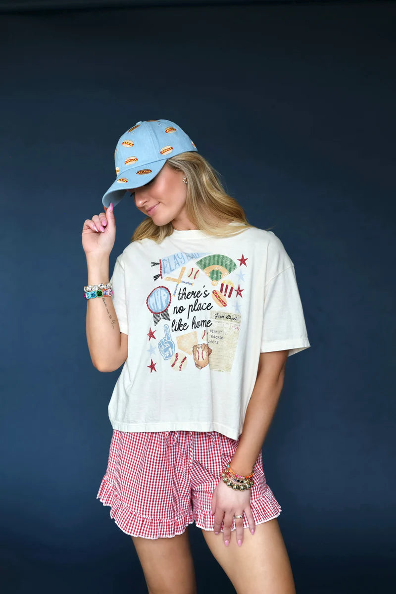 Poppy and Pine No Place Like Home Cropped Tee