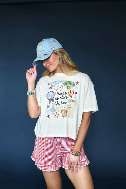 Poppy and Pine No Place Like Home Cropped Tee