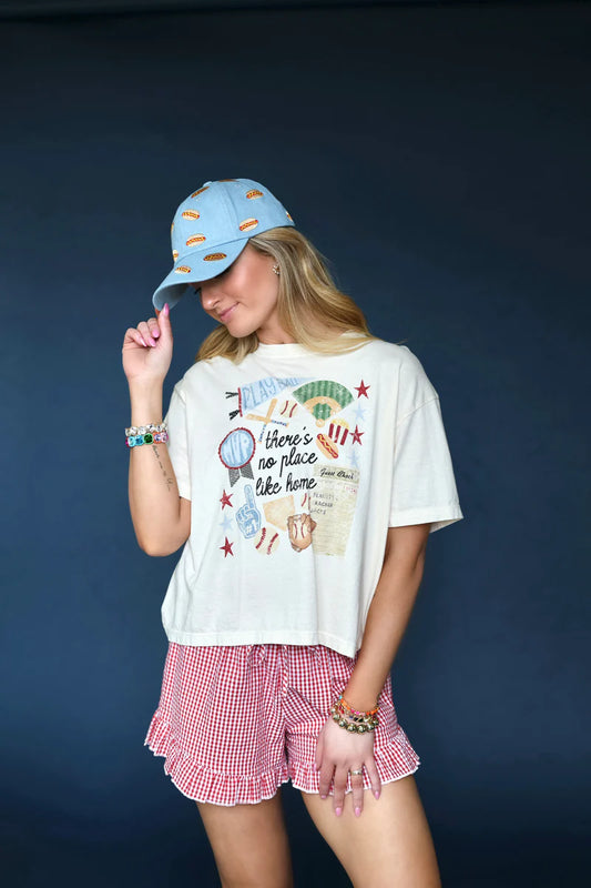 Poppy and Pine No Place Like Home Cropped Tee