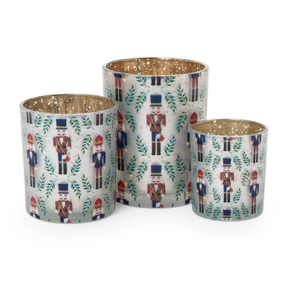 Nutcracker Tealight Candle Holders