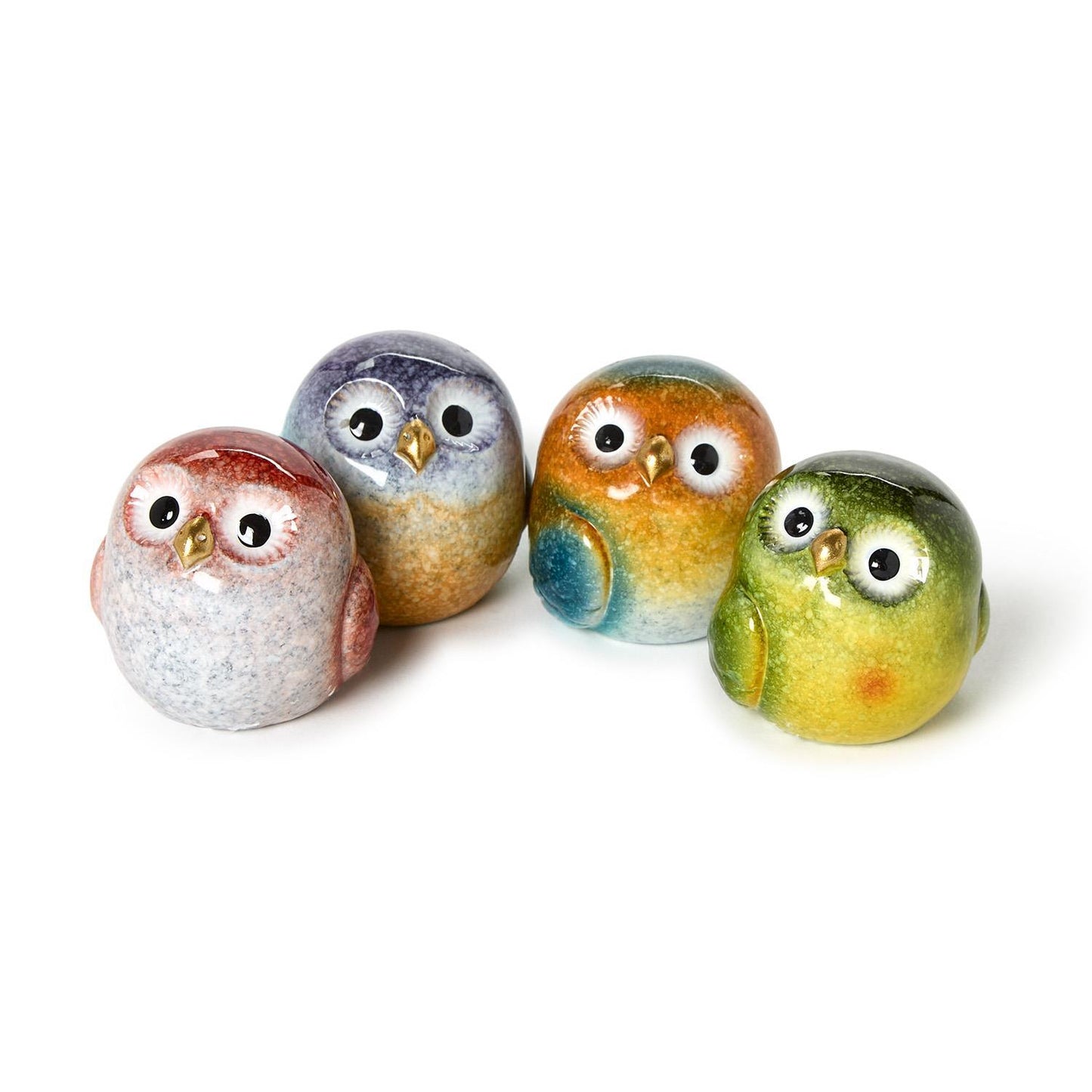 Birds of a Feather Hand Painted Owl