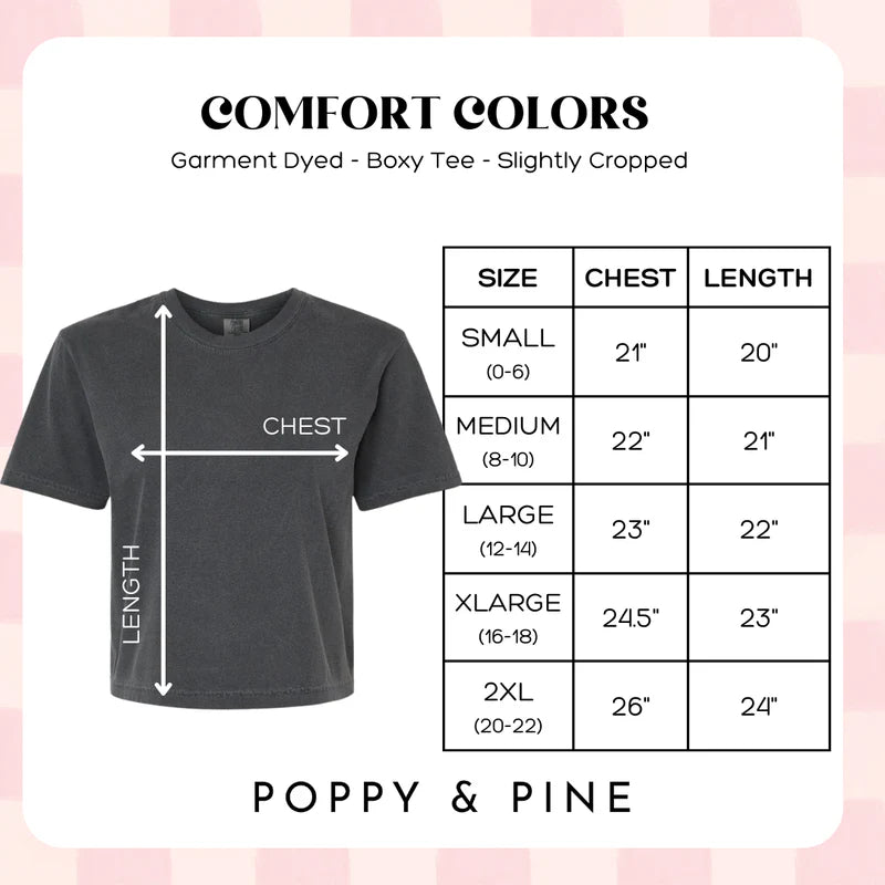 Poppy and Pine No Place Like Home Cropped Tee
