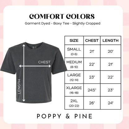 Poppy and Pine No Place Like Home Cropped Tee