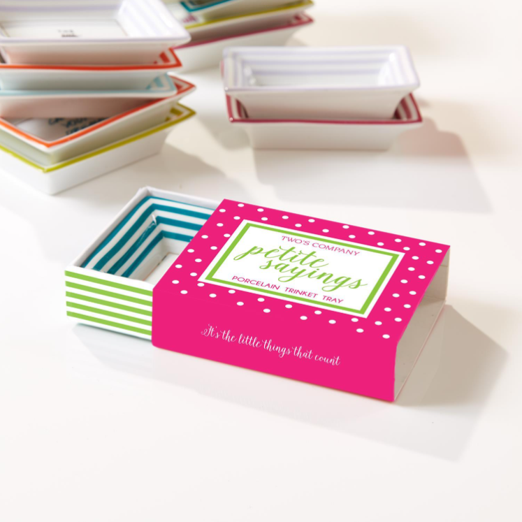 Petite Sayings Mini Trinket Dishes