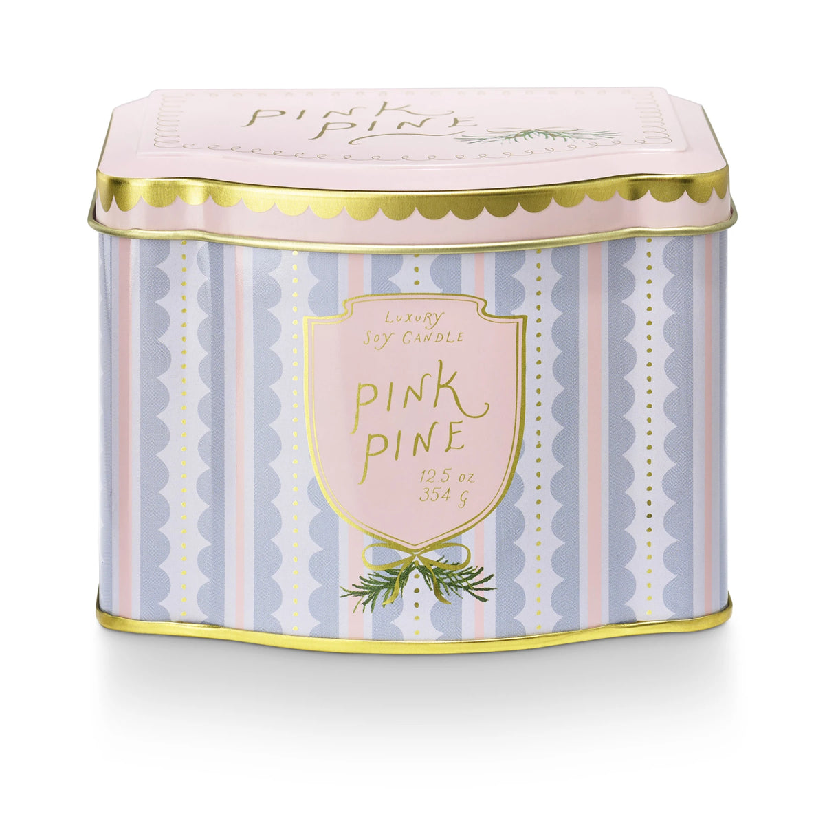 Pink Pine Candle