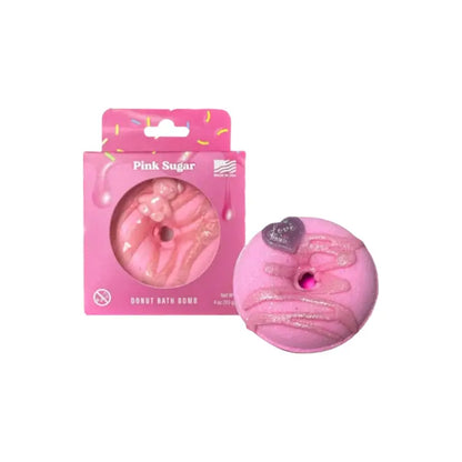 Pink Sugar Donut Bath Bomb