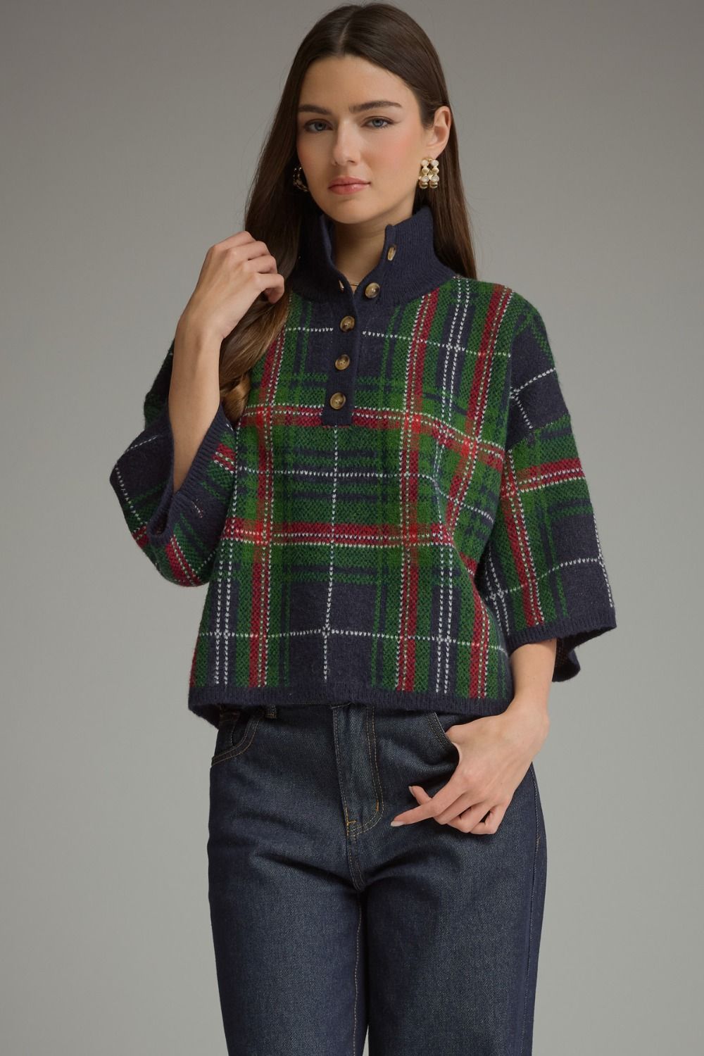 Remington Plaid Sweater