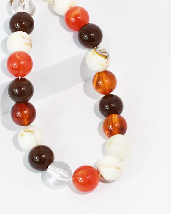 Treasure Jewels Pumpkin Spice Necklace