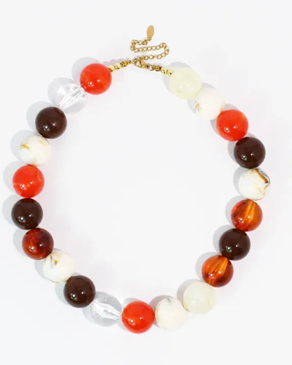 Treasure Jewels Pumpkin Spice Necklace