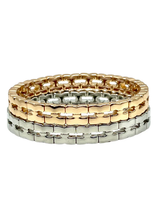 The Gold Puzzle Piece Bracelet