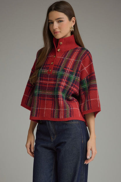 Remington Plaid Sweater