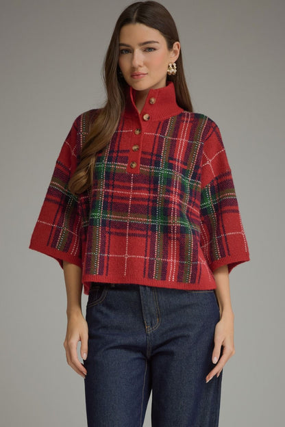 Remington Plaid Sweater