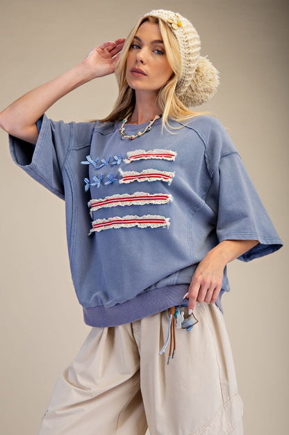 USA Ribbon Sweatshirt