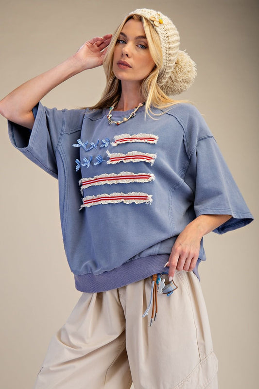 USA Ribbon Sweatshirt