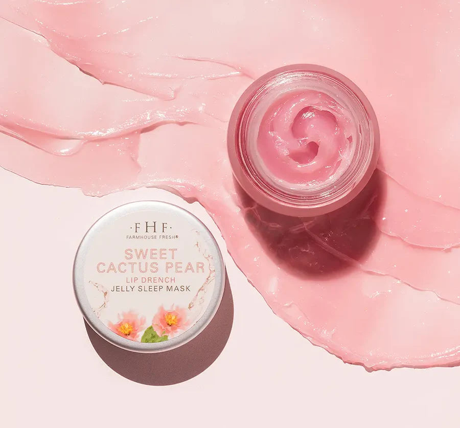Sweet Cactus Pear Lip Drench Jelly Sleep Mask .60 oz