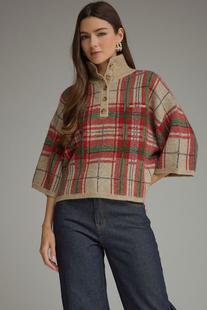 Remington Plaid Sweater