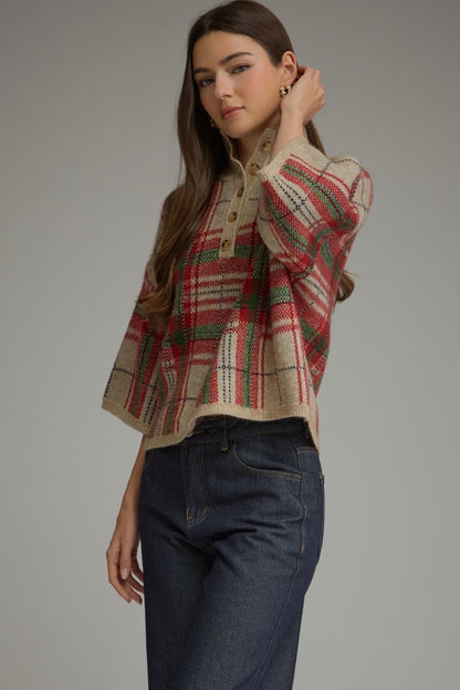 Remington Plaid Sweater