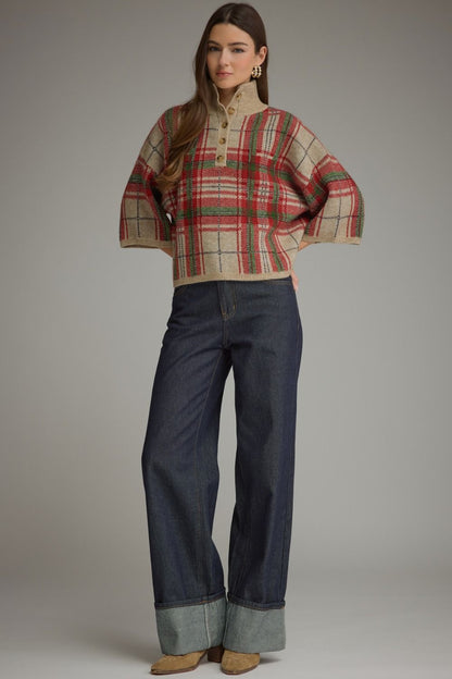 Remington Plaid Sweater