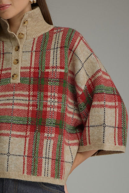 Remington Plaid Sweater