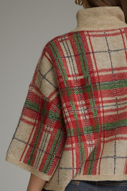 Remington Plaid Sweater