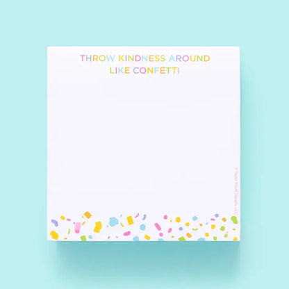 Confetti Sticky Reminder Cube