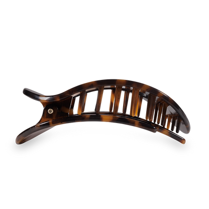 Teleties Large Round Flat- Tortoise