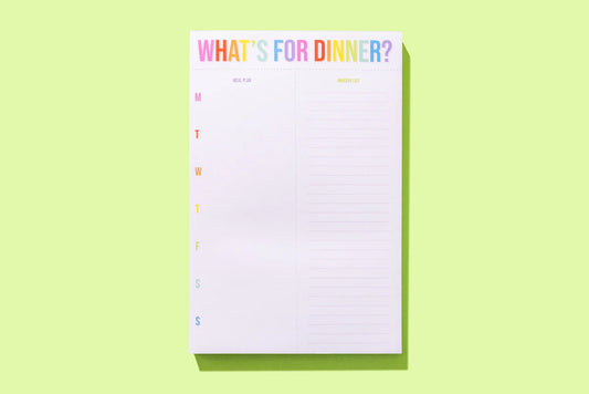 Taylor Elliott Meal Planning Notepad