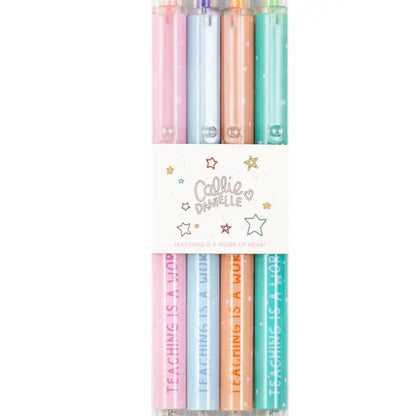 Teaching Is A Work Of Heart Pen Set